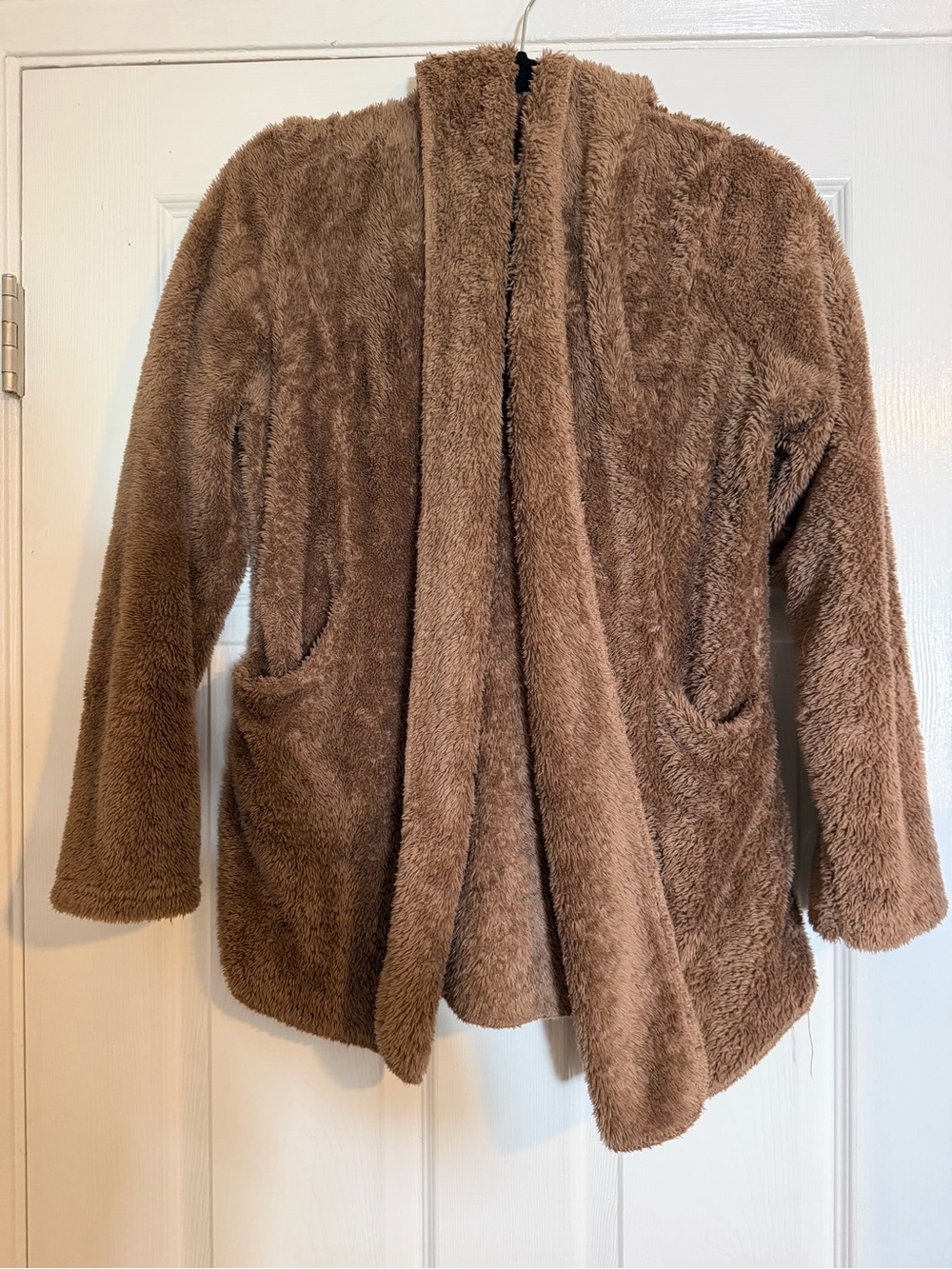 Cozy fluffy Jacket - Brown